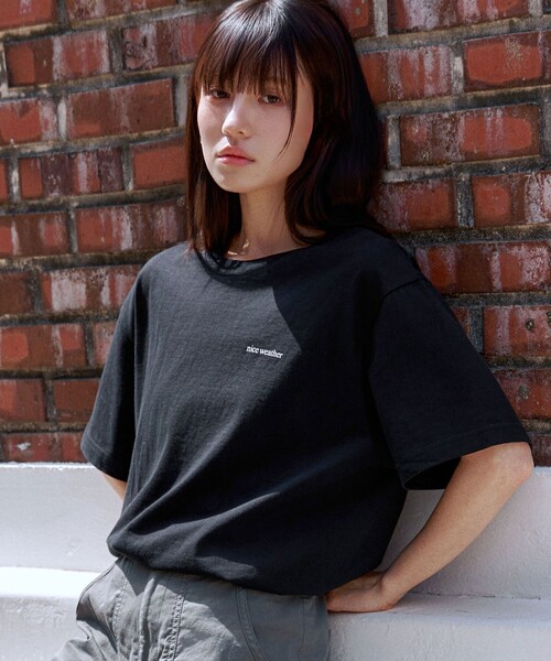 NICE WEATHER＞チューブラー Tシャツ（Tシャツ/カットソー