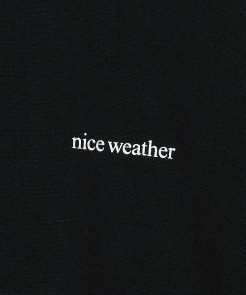新品未使用！NICE WEATHER ナイスウェザー　Tシャツ　黒　M 寺西着用 NICE WEATHER ナイスウェザー Tシャツ 黒 M 寺西着用 - メルカリ
