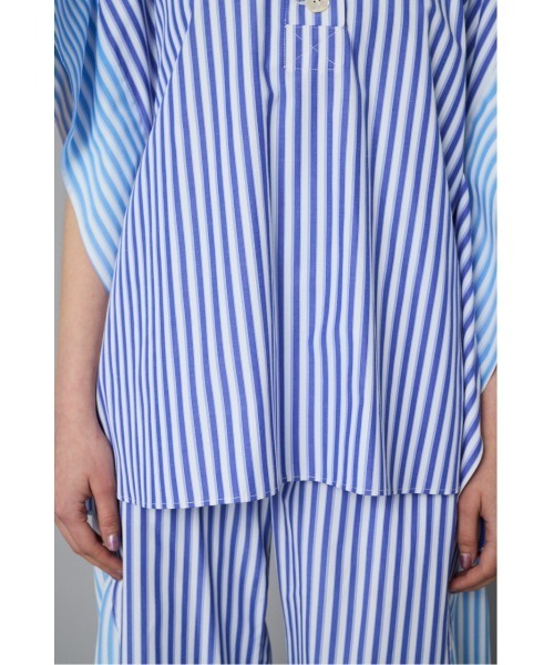 ヘリンドットサイ HeRIN.CYE プルオーバートップスカットソー ストライプ Pullover tops プルオーバートップス（シャツ/ブラウス）｜HeRIN