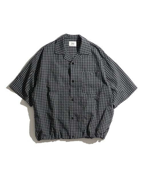 ブラウス シャツ Seersucker check shirt / シアサッカーチェックシャツ レディース メンズ SEERSUCKER CHECKED SHIRT / シアサッカーチェックシャツ
