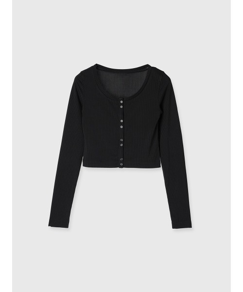 EIMY ISTOIRE(エイミーイストワール)の「チョーカー付きカットトップス(Tシャツ/カットソー・レディース・ブラック/レッド・F)」の14枚目の写真
