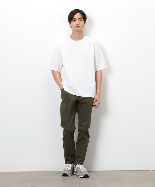 COMME CA ISM(コムサイズム)の「リンクス ボーダーTシャツ(Tシャツ/カットソー・メンズ・チャコール/ホワイト/ブラウン/グレー・MEDIUM/LARGE/X-LARGE)」の5枚目の写真