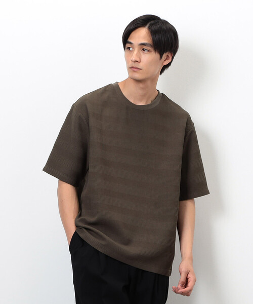 COMME CA ISM(コムサイズム)の「リンクス ボーダーTシャツ(Tシャツ/カットソー・メンズ・チャコール/ホワイト/ブラウン/グレー・MEDIUM/LARGE/X-LARGE)」の19枚目の写真