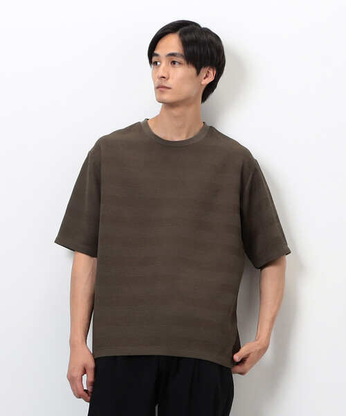 COMME CA ISM(コムサイズム)の「リンクス ボーダーTシャツ(Tシャツ/カットソー・メンズ・チャコール/ホワイト/ブラウン/グレー・MEDIUM/LARGE/X-LARGE)」の20枚目の写真