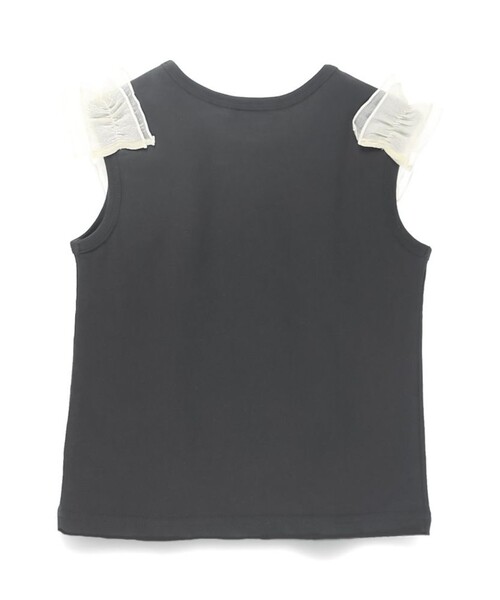 BRANSHES（ブランシェス）の「【プチプラ】肩フリルタンクトップ（タンクトップ・キッズ・オフホワイト/チャコールグレー/ラベンダー/カラフル・150/130/140/110/80/90/120/100）」の13枚目の写真