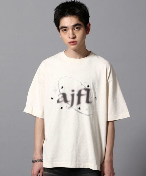 ajouter flow(アジューテフロー)の「【ajouter flow】rhinestone universe T-shirt(Tシャツ/カットソー・メンズ・ホワイト/ブラック・MEDIUM/LARGE)」の12枚目の写真