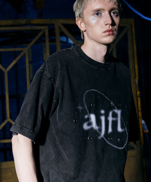 ajouter flow(アジューテフロー)の「【ajouter flow】rhinestone universe T-shirt(Tシャツ/カットソー・メンズ・ホワイト/ブラック・MEDIUM/LARGE)」の15枚目の写真