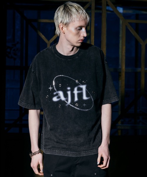 ajouter flow(アジューテフロー)の「【ajouter flow】rhinestone universe T-shirt(Tシャツ/カットソー・メンズ・ホワイト/ブラック・MEDIUM/LARGE)」の16枚目の写真