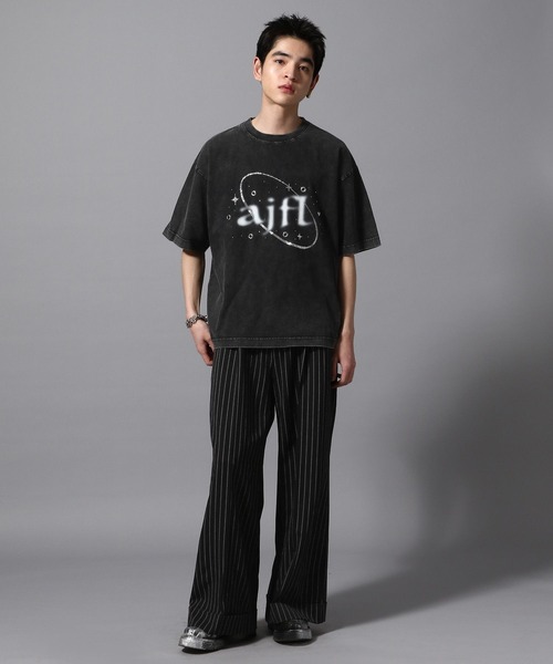 ajouter flow(アジューテフロー)の「【ajouter flow】rhinestone universe T-shirt(Tシャツ/カットソー・メンズ・ホワイト/ブラック・MEDIUM/LARGE)」の19枚目の写真