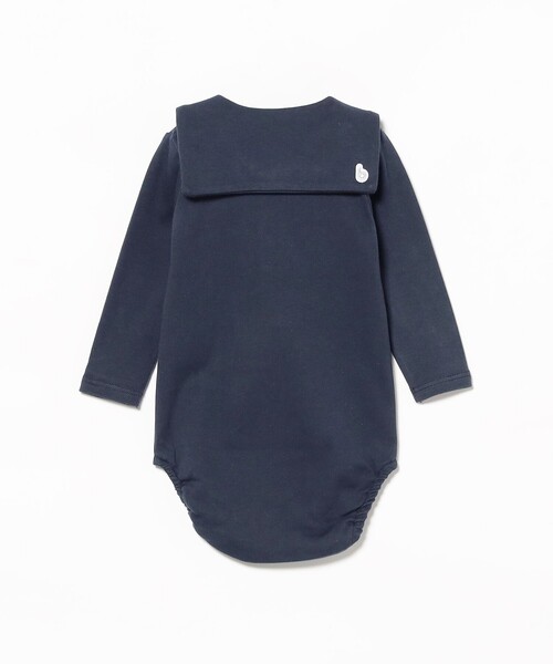 こども ビームス（コドモビームス）の「ベビー セーラーカラー ロンパース 2025FW（50～80cm）（ロンパース・キッズ・オフホワイト/ネイビー/グリーン系その他・70-80/60-70/50-60）」の7枚目の写真