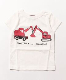P.FIELD（ピーフィールド）の「P.FIELD　日本製　クレーン・ショベル　Tシャツ（Tシャツ/カットソー）」