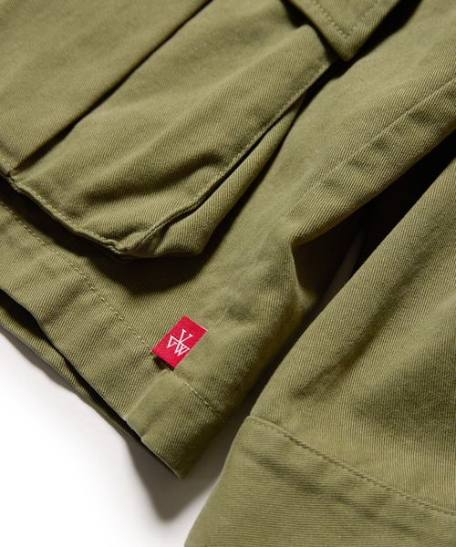 VIRGOwearworks（ヴァルゴウェアワークス）の「SHADOW WARRIOR JACKET（ミリタリージャケット・レディース・カーキ/ブラック/パープル・2/3/4）」の16枚目の写真