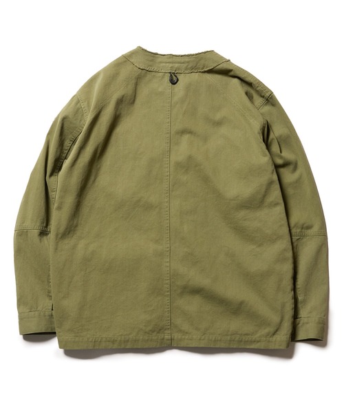 VIRGOwearworks（ヴァルゴウェアワークス）の「SHADOW WARRIOR JACKET（ミリタリージャケット・レディース・カーキ/ブラック/パープル・2/3/4）」の8枚目の写真