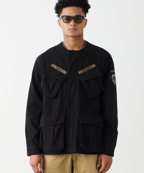 VIRGOwearworks（ヴァルゴウェアワークス）の「SHADOW WARRIOR JACKET（ミリタリージャケット・レディース・カーキ/ブラック/パープル・2/3/4）」の11枚目の写真