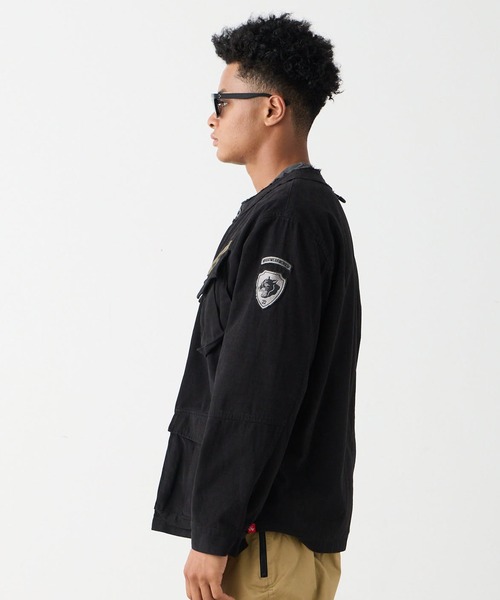 VIRGOwearworks（ヴァルゴウェアワークス）の「SHADOW WARRIOR JACKET（ミリタリージャケット・レディース・カーキ/ブラック/パープル・2/3/4）」の12枚目の写真