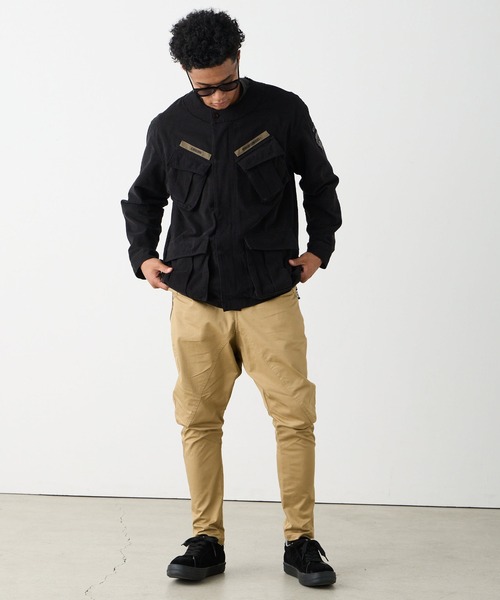 VIRGOwearworks（ヴァルゴウェアワークス）の「SHADOW WARRIOR JACKET（ミリタリージャケット・レディース・カーキ/ブラック/パープル・2/3/4）」の20枚目の写真