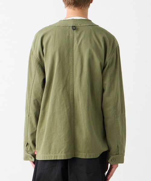 VIRGOwearworks（ヴァルゴウェアワークス）の「SHADOW WARRIOR JACKET（ミリタリージャケット・レディース・カーキ/ブラック/パープル・2/3/4）」の14枚目の写真