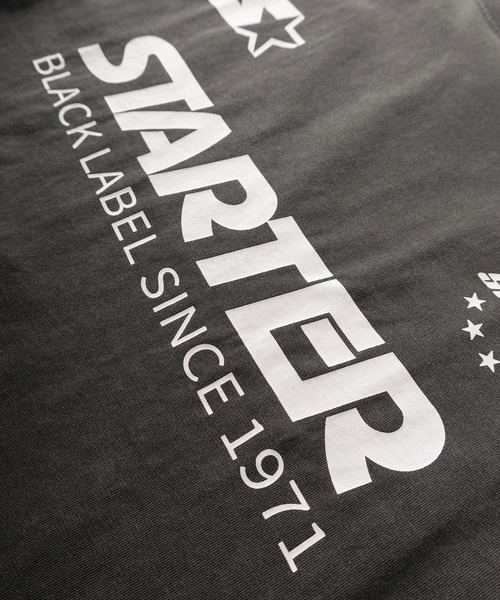 STARTER(スターター)の「【88】【STARTER/スターター】ピグメント加工 ブランドロゴ ワッペン刺繍 半袖Tシャツ オーバーサイズ(Tシャツ/カットソー・メンズ・ブラック系その他/ブラック系その他2/ブラック・L/M/XL)」の8枚目の写真