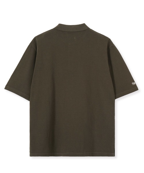 Pacific GOLF CLUB(パシフィックゴルフクラブ)の「SWEDISH ARMY REPRODUCTION FABRIC POLO SHIRT(ビジネスシャツ・メンズ・オリーブ・L/M)」の4枚目の写真