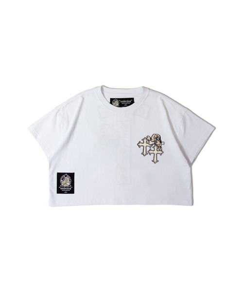 GALFY(ガルフィー)の「【別注】GA×GALFY-クロスガリノハーツTee(Tシャツ/カットソー・メンズ・ホワイト/ブラック/ピンク/ターコイズブルー・S/L/XL)」の5枚目の写真