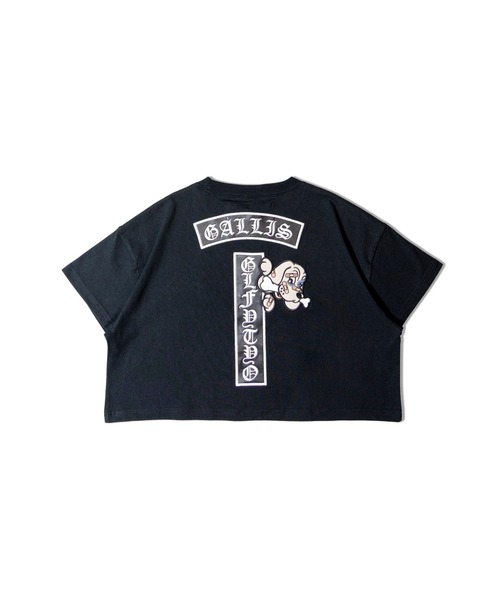 GALFY(ガルフィー)の「【別注】GA×GALFY-クロスガリノハーツTee(Tシャツ/カットソー・メンズ・ホワイト/ブラック/ピンク/ターコイズブルー・S/L/XL)」の8枚目の写真