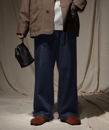 niko and ... カバーオール L ネイビー　セットアップ　デニム niko and（ニコアンド）の「[niko and JEANS 2022SS