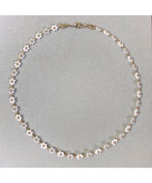 VIBGYOR | 【belleneige】フラワービーズネックレス(MA)(ネックレス)