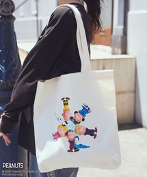 earth music&ecology | PEANUTS/earth アソート3Dアートトート(トートバッグ)