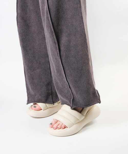 【新品】2025ss 今季 steve madden サンダル STEVE MADDEN サンダル クロスパフィーボリュームサンダル/S
