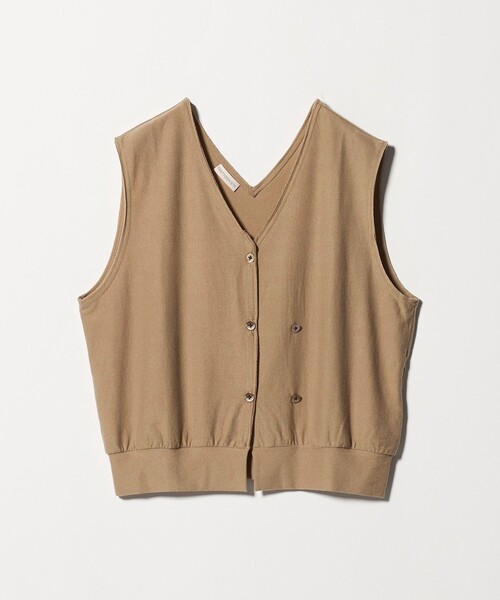 PROTAGONISTA（プロタゴニスタ）の「＜PROTAGONISTA＞レイヤード シアー ベスト ベージュ＜ Select by EMMEL REFINES ＞（ベスト・レディース・ベージュ・FREE）」の11枚目の写真