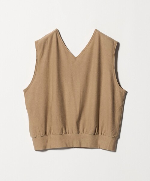 PROTAGONISTA（プロタゴニスタ）の「＜PROTAGONISTA＞レイヤード シアー ベスト ベージュ＜ Select by EMMEL REFINES ＞（ベスト・レディース・ベージュ・FREE）」の2枚目の写真