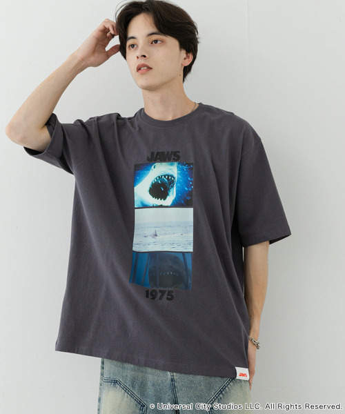 セール】『別注』SENSE OF PLACE×JAWS プリントT-SHIRTS/A（T