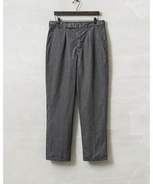 MILITARY（ミリタリー）の「実物 新品 デッドストック ドイツ軍 BW T/Cツイル ワークパンツ GRAY染め（スラックス・メンズ）」