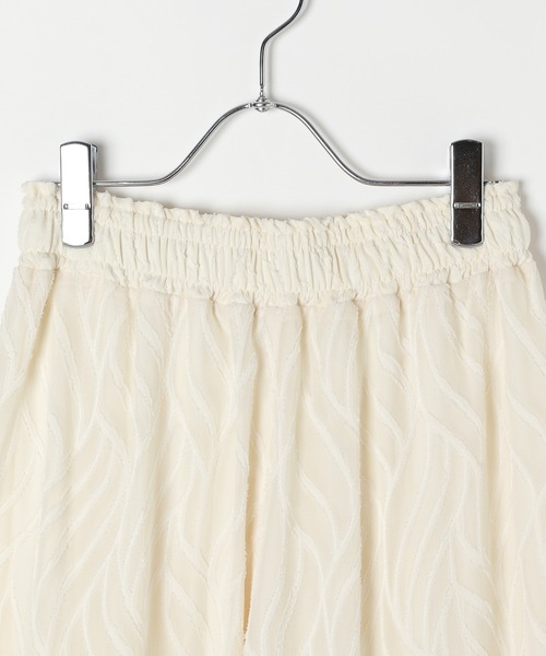 PAGEBOY（ページボーイ）の「リーフジャガードパンツ【セットアップ対応】（その他パンツ・レディース・ブラック/オフホワイト・FREE）」の12枚目の写真