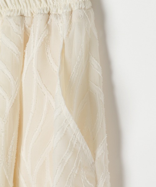 PAGEBOY（ページボーイ）の「リーフジャガードパンツ【セットアップ対応】（その他パンツ・レディース・ブラック/オフホワイト・FREE）」の13枚目の写真