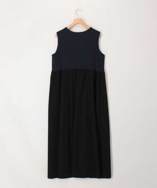 MICO COULIER（ミコクリエ）の「リブメランジカットソー異素材ワンピース（ワンピース・レディース・ブラック/ネイビー・38）」の20枚目の写真