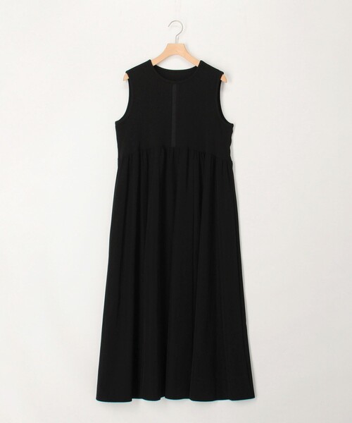 MICO COULIER（ミコクリエ）の「リブメランジカットソー異素材ワンピース（ワンピース・レディース・ブラック/ネイビー・38）」の22枚目の写真