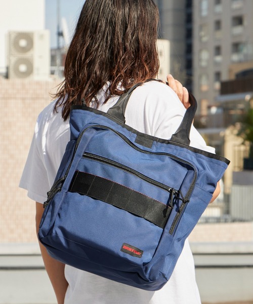 BRIEFING(ブリーフィング)の「BRIEFING/ブリーフィング BS BOX TOTE TALL AG トートバック キャリースリーブ搭載 大容量(トートバッグ・メンズ・ブラック/ダークグレー/ネイビー・FREE)」の1枚目の写真