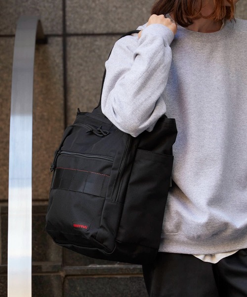 BRIEFING(ブリーフィング)の「BRIEFING/ブリーフィング BS BOX TOTE TALL AG トートバック キャリースリーブ搭載 大容量(トートバッグ・メンズ・ブラック/ダークグレー/ネイビー・FREE)」の6枚目の写真