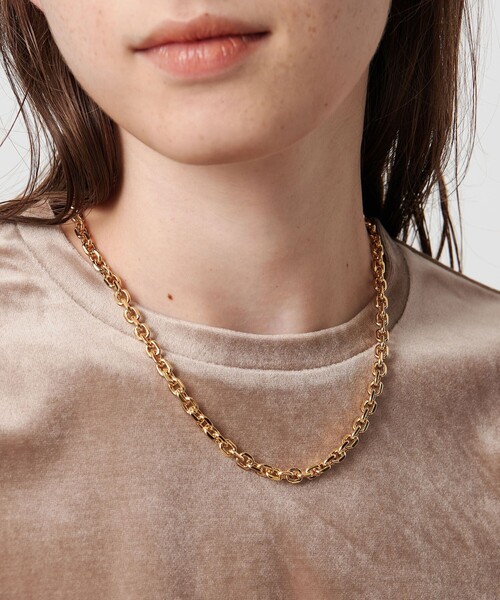 UNITED ARROWS（ユナイテッドアローズ）の「チェーン ネックレス（ネックレス・レディース・シルバー/ゴールド・FREE）」の2枚目の写真