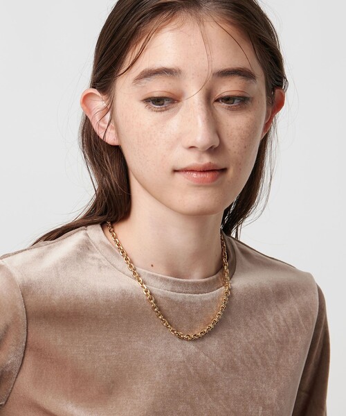 UNITED ARROWS（ユナイテッドアローズ）の「チェーン ネックレス（ネックレス・レディース・シルバー/ゴールド・FREE）」の3枚目の写真