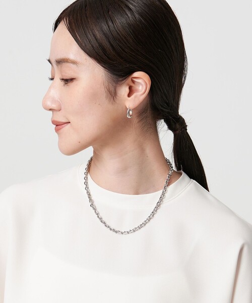 UNITED ARROWS（ユナイテッドアローズ）の「チェーン ネックレス（ネックレス・レディース・シルバー/ゴールド・FREE）」の4枚目の写真