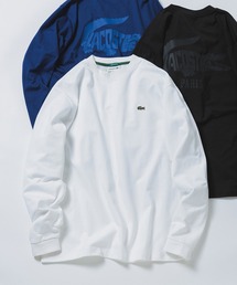 BEAMS（ビームス）の「【別注】LACOSTE / トーナルロゴ Tシャツ（Tシャツ/カットソー・メンズ）」