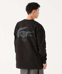 BEAMS | 【別注】LACOSTE / トーナルロゴ Tシャツ(Tシャツ/カットソー)