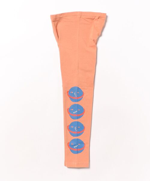 MARKEY'S（マーキーズ）の「サイドプリントフル丈レギンス（レギンス/スパッツ・キッズ・グリーン/ネイビー/オレンジ/杢グレー・100/130/120/95/90/80/70/110）」の9枚目の写真