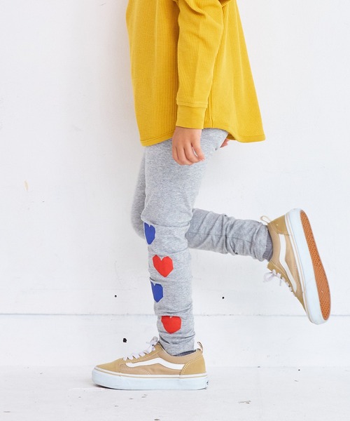 MARKEY'S（マーキーズ）の「サイドプリントフル丈レギンス（レギンス/スパッツ・キッズ・グリーン/ネイビー/オレンジ/杢グレー・100/130/120/95/90/80/70/110）」の14枚目の写真