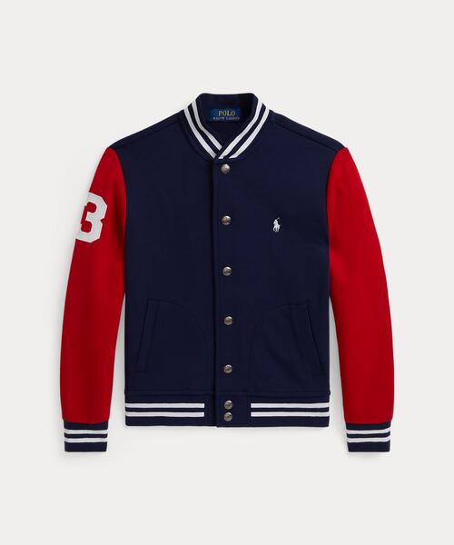 セール】ダブルニット ベースボール ジャケット（スタジャン）｜POLO