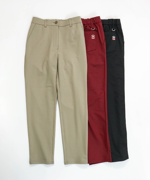 Picone CLUB(ピッコーネクラブ)の「千鳥エンボスUV速乾パンツ(その他パンツ・レディース・レッド/キャメル/ブラック・M/S/LL/L)」の13枚目の写真