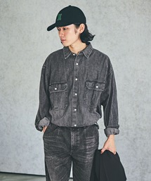 【新品】BAYFLOW ベイフロー   デニムシャツ　ブラック BAYFLOW｜ベイフローのシャツ/ブラウス（デニム）通販 - ZOZOTOWN