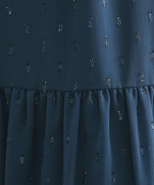 OPAQUE.CLIP（オペークドットクリップ）の「ラメドットイージーティアードスカート【洗濯機洗い可】（スカート・レディース・ブラック/ブルー系その他・36/38）」の10枚目の写真